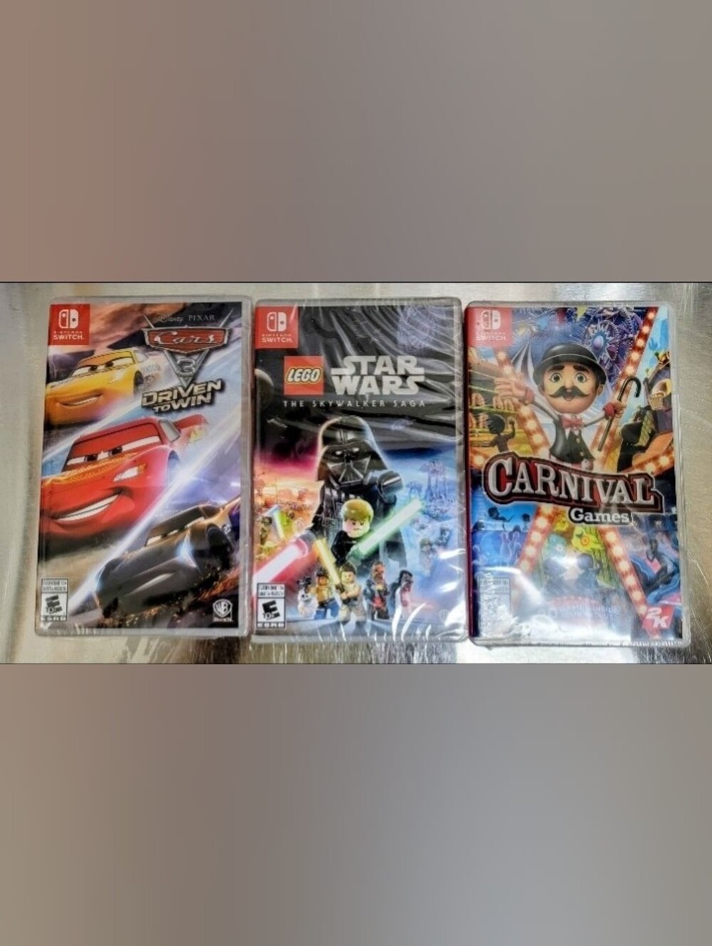 🎮 3x Nintendo Switch Games Bundle – ALL BRAND NEW SEALED
